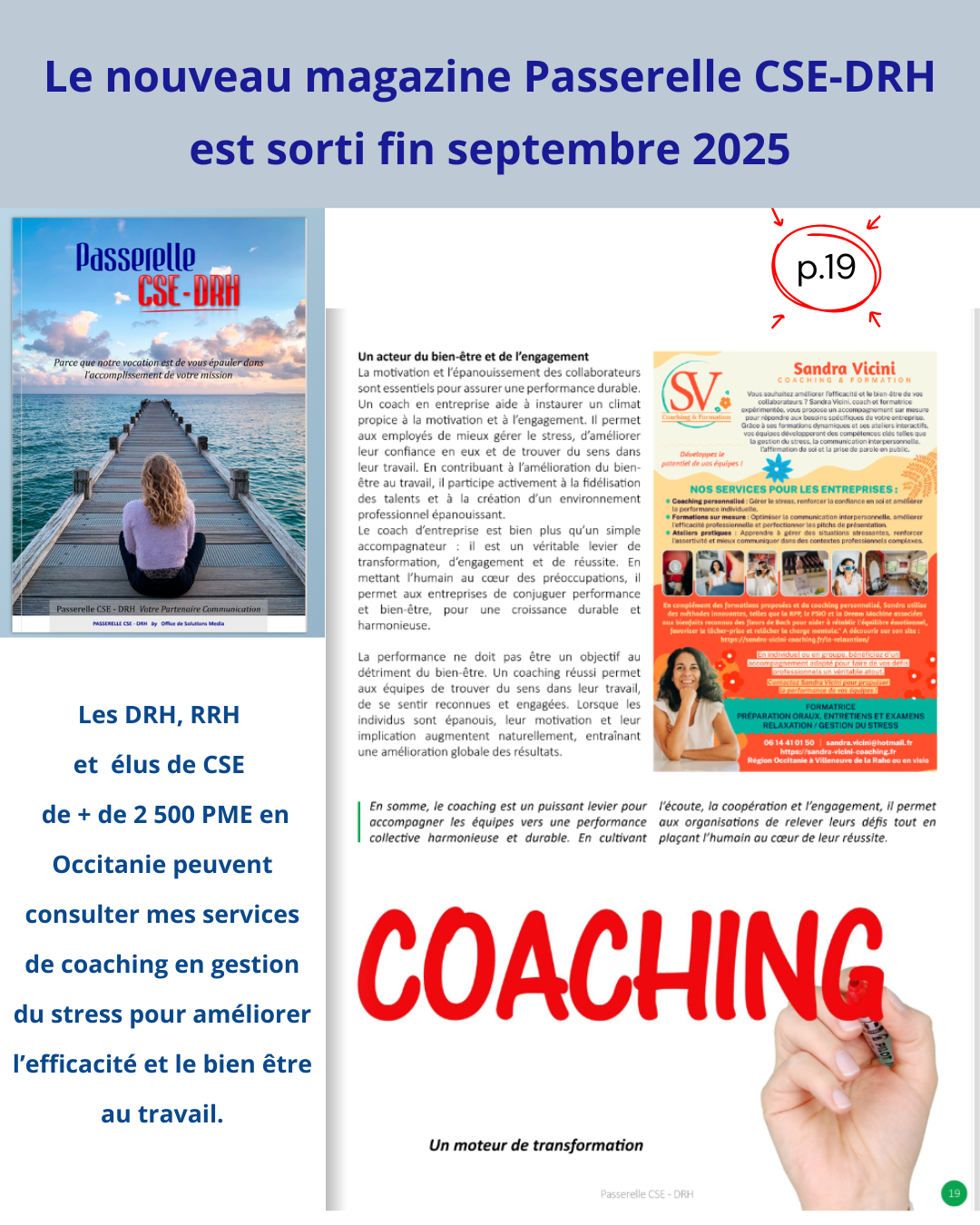 Magazine Passerelle CSE-DRH